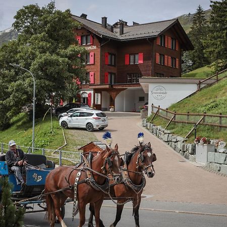 Hotel Garni Sonnenhalde Arosa Exterior foto