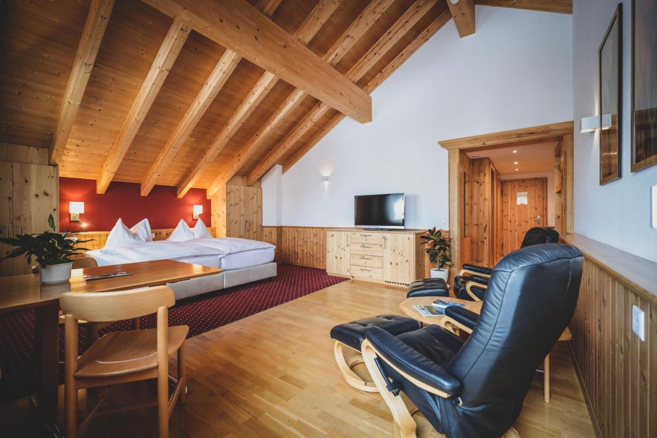 Hotel Garni Sonnenhalde Arosa Exterior foto