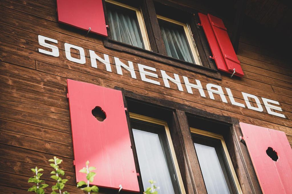 Hotel Garni Sonnenhalde Arosa Exterior foto