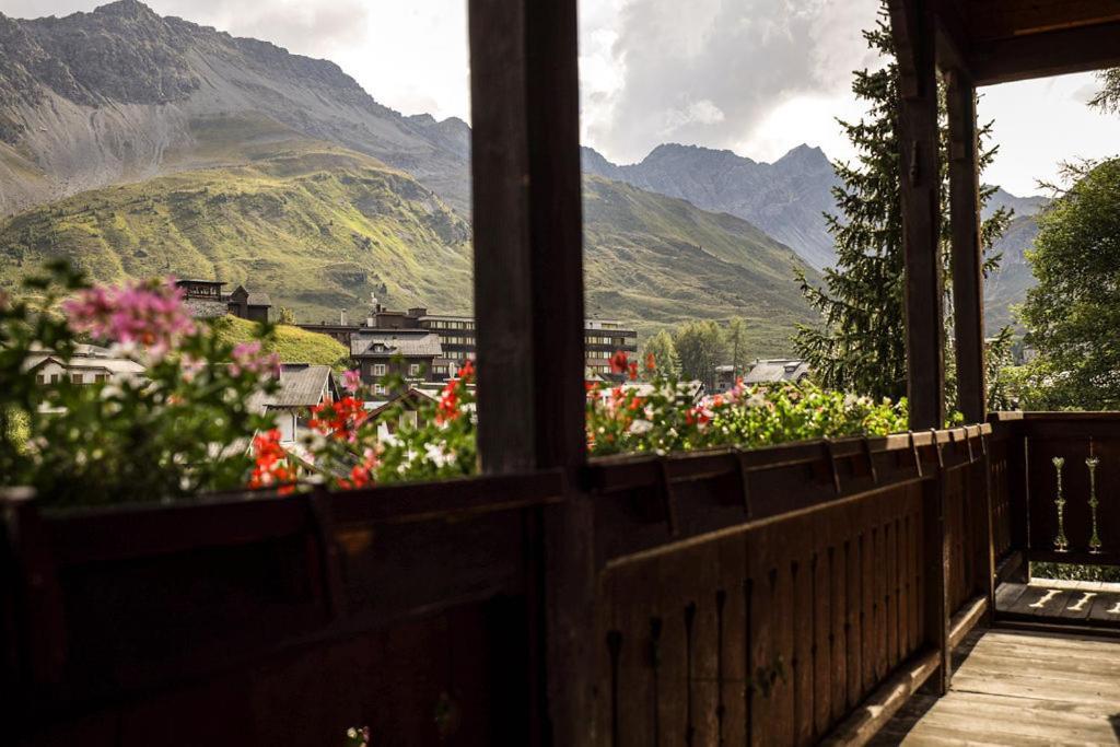 Hotel Garni Sonnenhalde Arosa Exterior foto