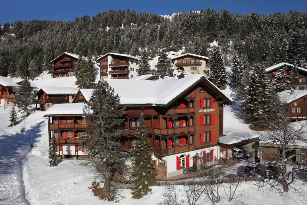 Hotel Garni Sonnenhalde Arosa Exterior foto