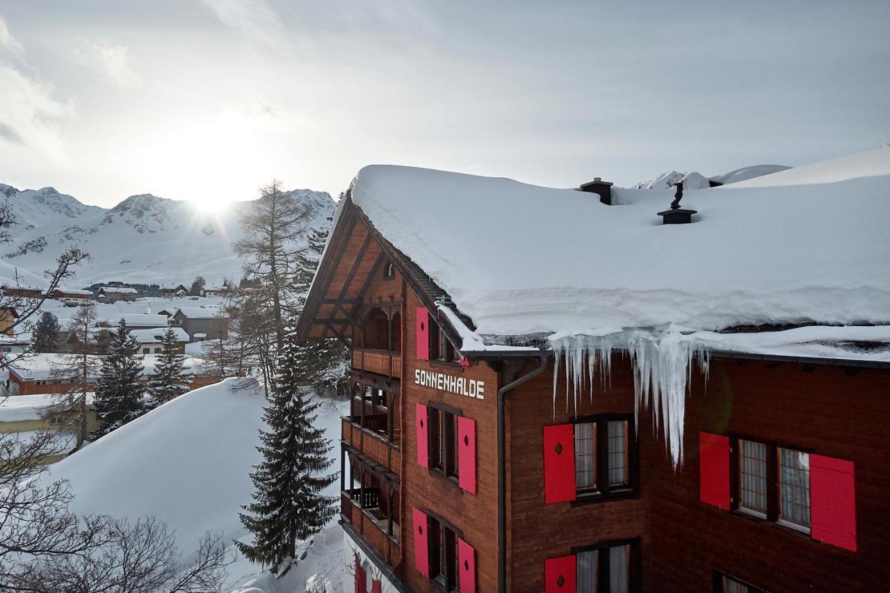 Hotel Garni Sonnenhalde Arosa Exterior foto